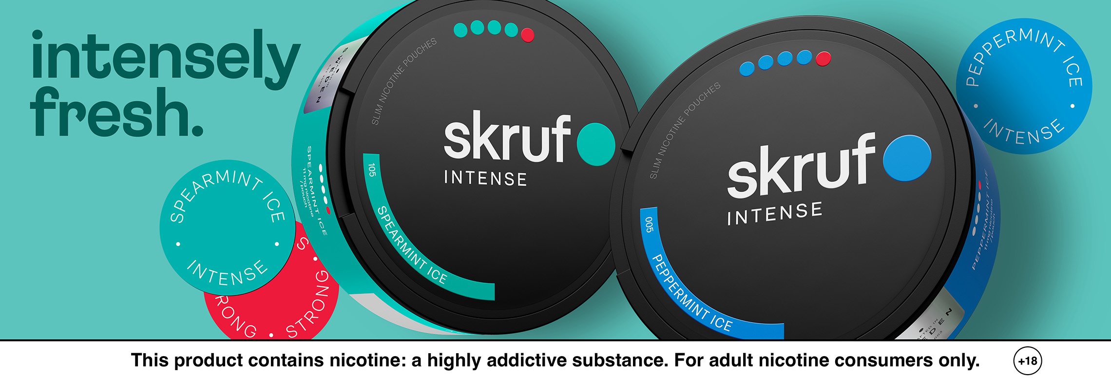 Skruf intense snus