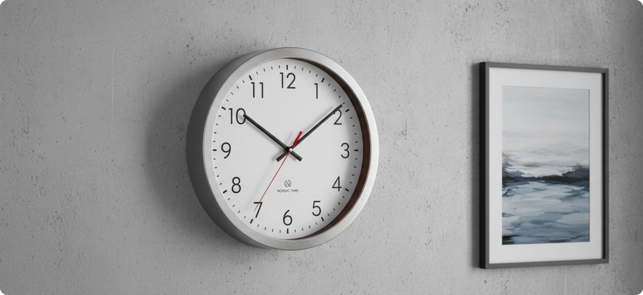 Klocka som visar 10 över 10