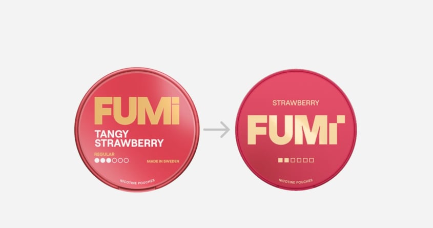 FUMi uppdaterar sitt sortiment - nya namn, design och styrkor