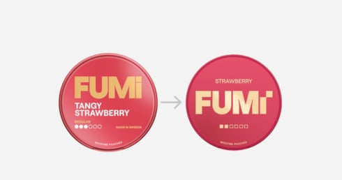 FUMi uppdaterar sitt sortiment - nya namn, design och styrkor