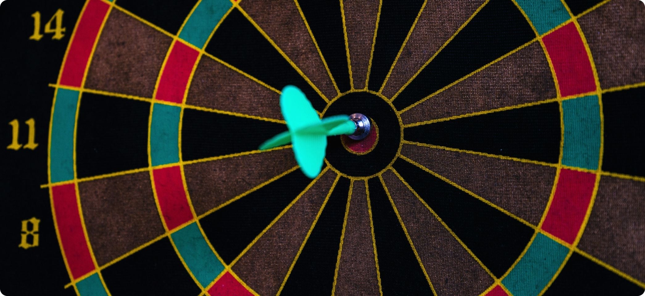 Dartpil som träffar mål - påverkar nikotin koncentration?
