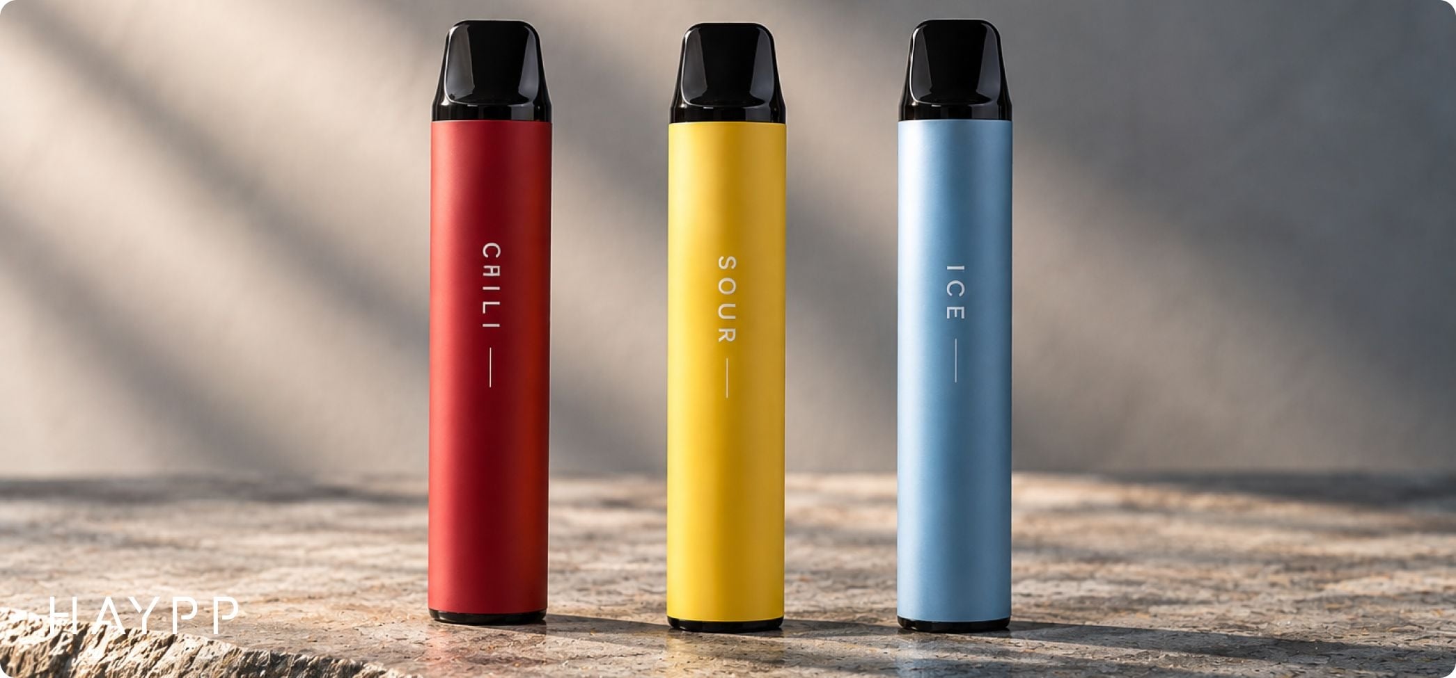 Chili, sour och ice vapes