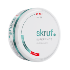 Skruf Superwhite No.54 Fresh Mint Xtra Strong