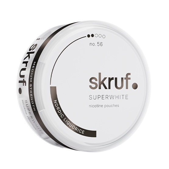 Skruf Superwhite No.56 Nordic Liquorice