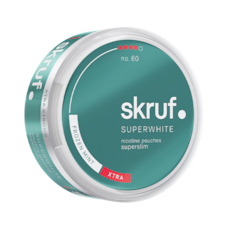 Skruf Superwhite No.60 Frozen Mint Superslim Xtra Strong