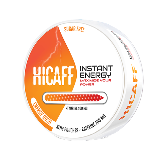 Hicaff Energy Rush Nikotinfritt Snus