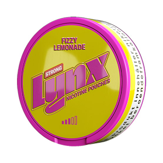 Lynx Fizzy Lemonade Strong