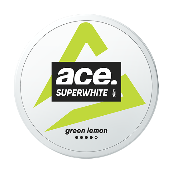 Ace Superwhite Green Lemon Slim Extra Strong