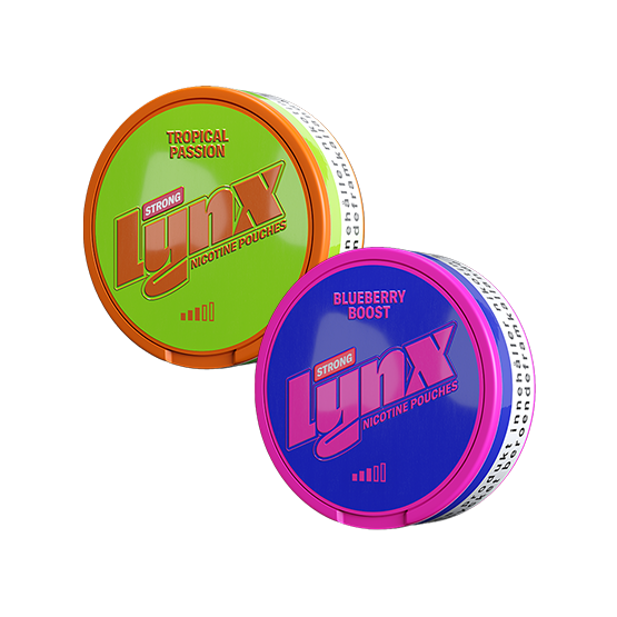 Lynx Mixpack Blueberry Boost Strong & Tropical Passion Strong