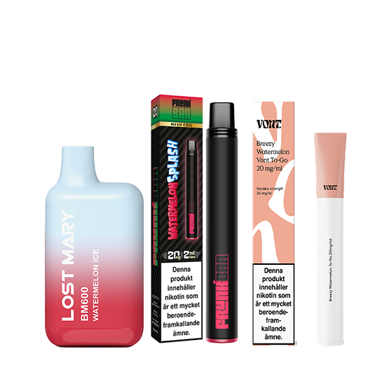 Vape Watermelon Mixpack 3-pack