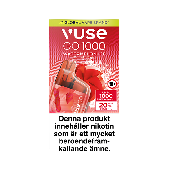 Vuse Go 1000 Box Watermelon Ice