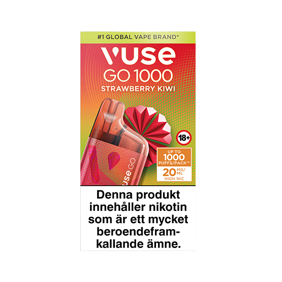 Vuse Go 1000 Box Strawberry Kiwi