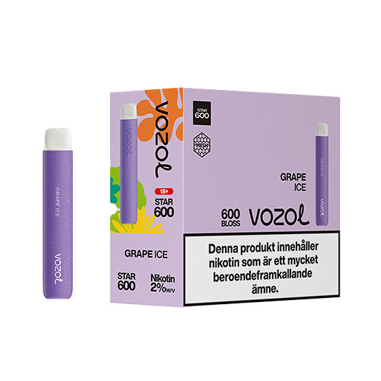 Vozol 600 Grape Ice