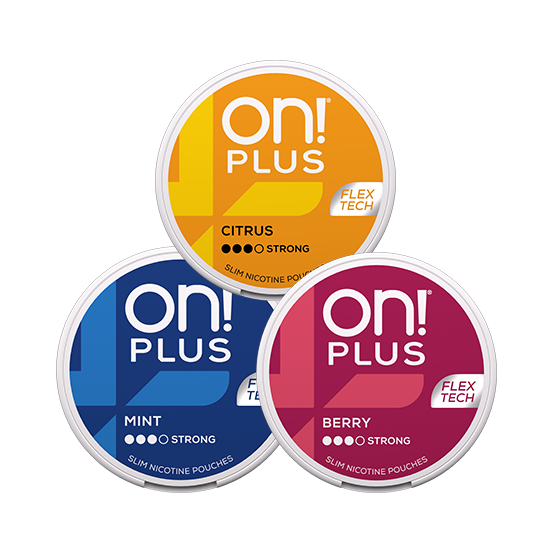 On! Plus Mixpack 3p Strong - Mint, Berry, Citrus