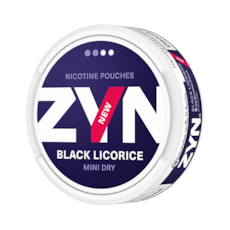 ZYN Black Licorice Mini Dry 3 mg