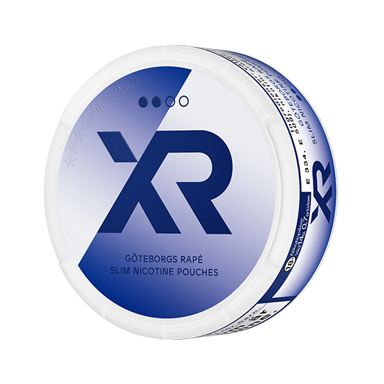 XR Göteborgs Rapé Slim Nicotine Pouches
