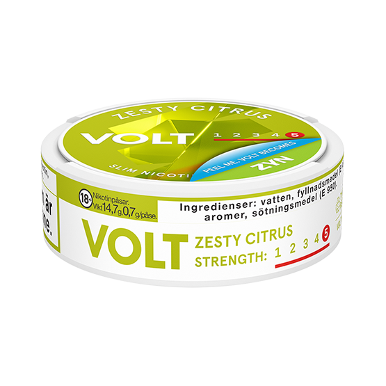 VOLT Zesty Citrus Slim Super Strong