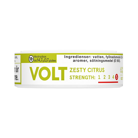 VOLT Zesty Citrus Slim Super Strong