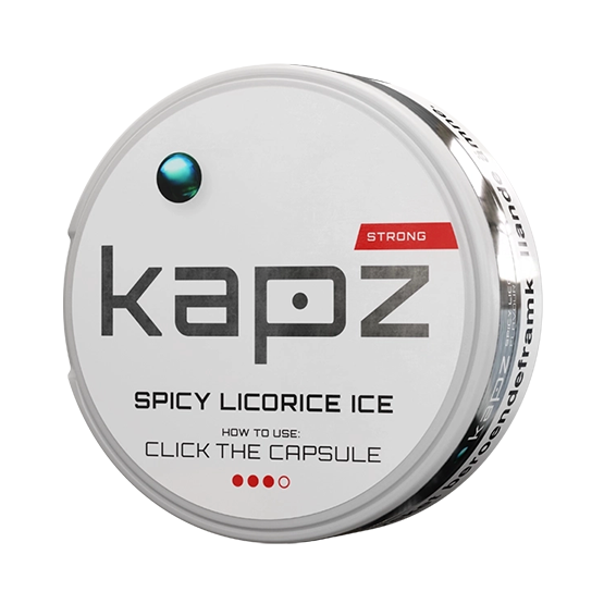 Kapz Spicy Licorice Ice Mini Strong