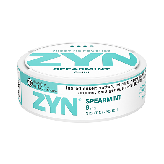 ZYN Spearmint Slim Strong