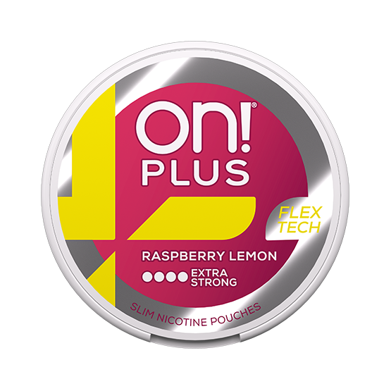 On! Plus Raspberry Lemon Slim Extra Strong