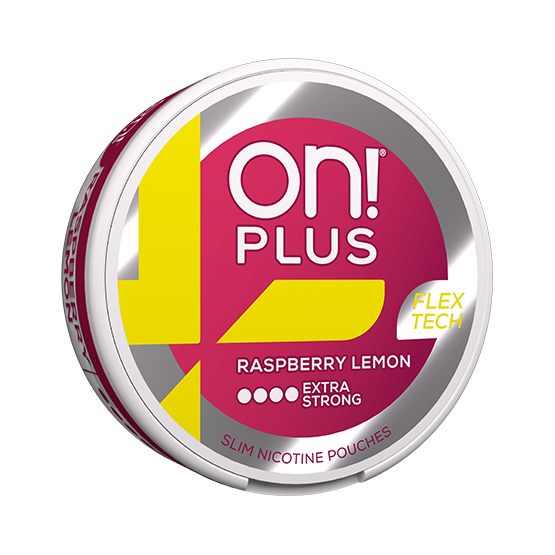 On! Plus Raspberry Lemon Slim Extra Strong