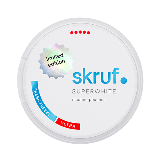 Skruf Superwhite Fresh Freeze Ultra Limited Edition