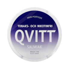 Qvitt Salmiak Mini Nikotinfri
