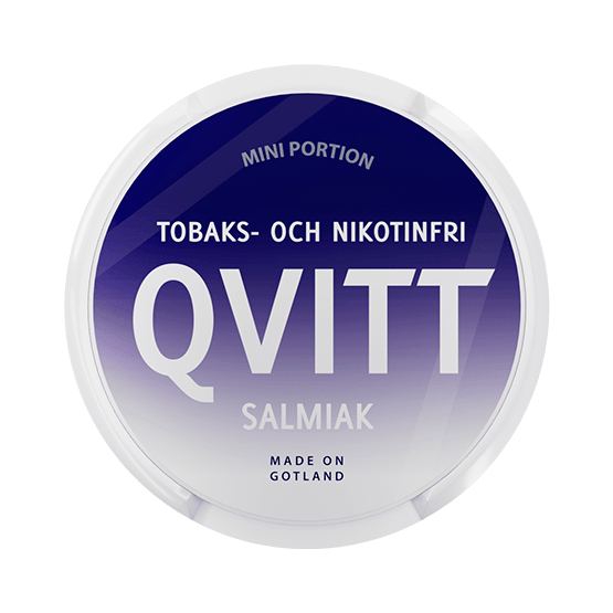 Qvitt Salmiak Mini Nikotinfri