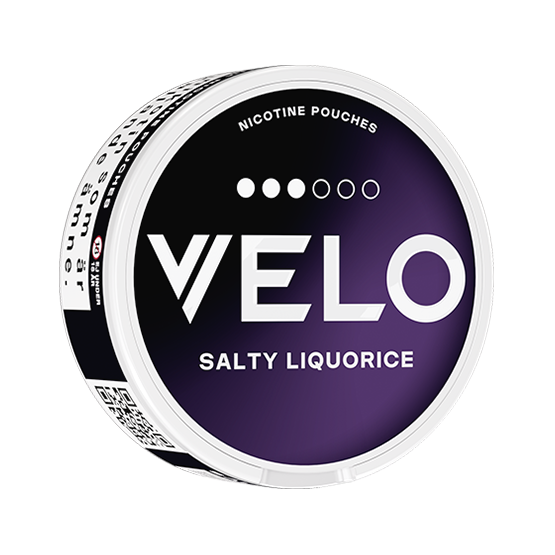 Velo Salty Liquorice