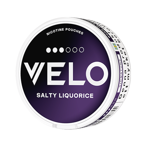 Velo Salty Liquorice
