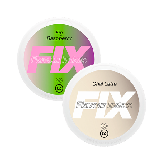 FIX Mixpack Chai Latte & Fig Raspberry