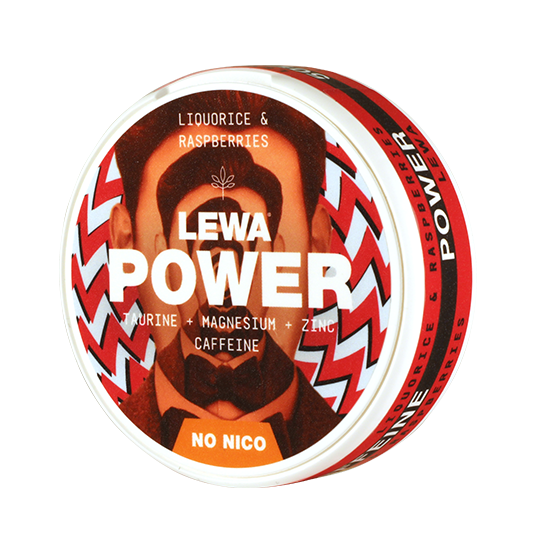 LEWA Liquorice & Raspberries Nikotinfritt Snus