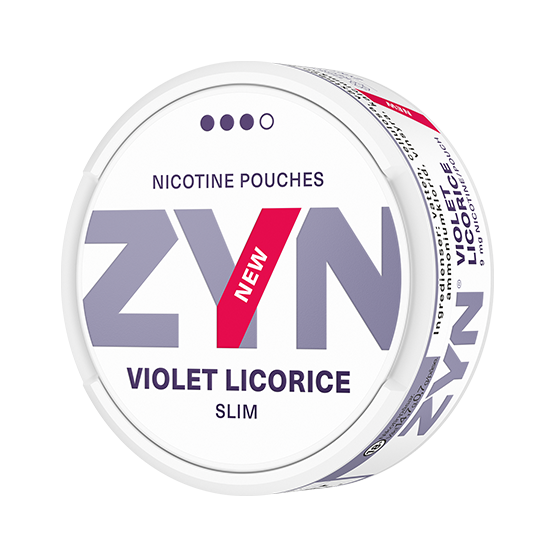 ZYN Violet Licorice Slim Strong