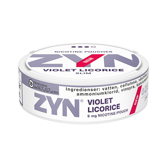 ZYN Violet Licorice Slim Strong