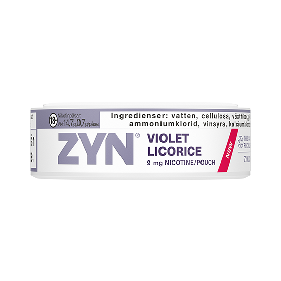 ZYN Violet Licorice Slim Strong