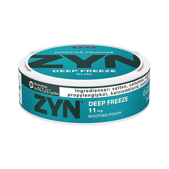 ZYN Deep Freeze Slim Extra Strong