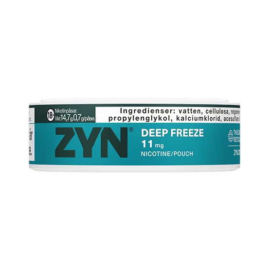 ZYN Deep Freeze Slim Extra Strong