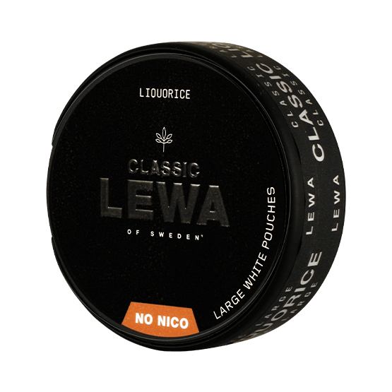 LEWA Classic Liquorice Nikotinfritt Snus