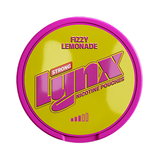 Lynx Fizzy Lemonade Strong