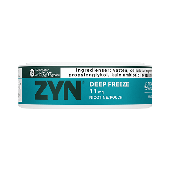 ZYN Deep Freeze Slim Extra Strong