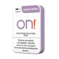 On! Lemon Berry 3 mg Mini Normal