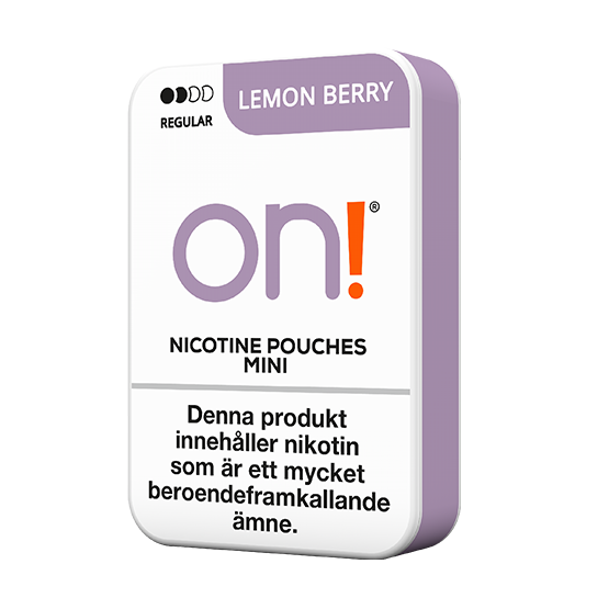 On! Lemon Berry 3 mg Mini Normal