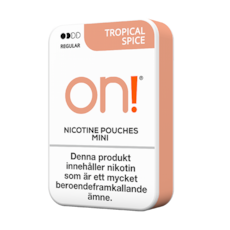 On! Tropical Spice 3 mg Mini Less Intense