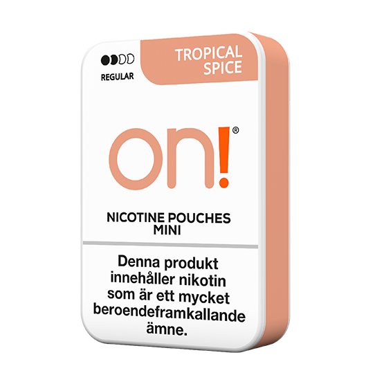 On! Tropical Spice 3 mg Mini Less Intense