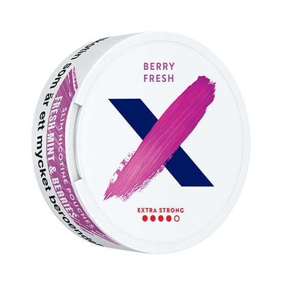 X Berry Fresh Slim Extra Strong