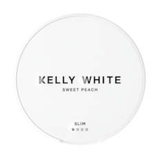 Kelly White Sweet Peach Slim Less Intense
