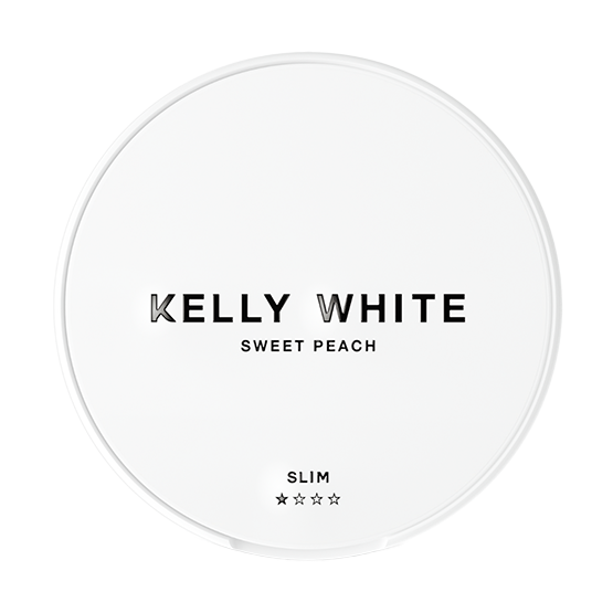 Kelly White Sweet Peach Slim Less Intense