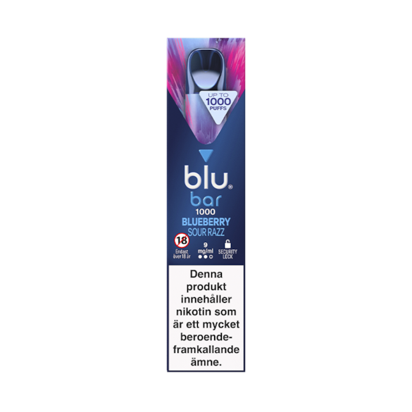 Blu Bar 1000 Blueberry Sour Razz
