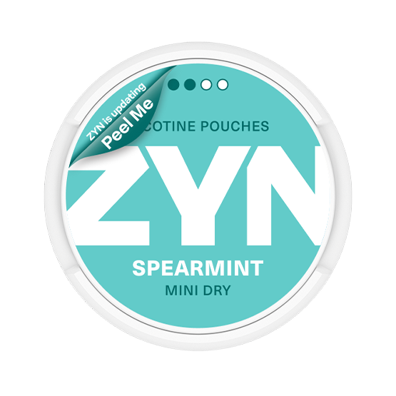 ZYN Spearmint Mini Dry 3mg